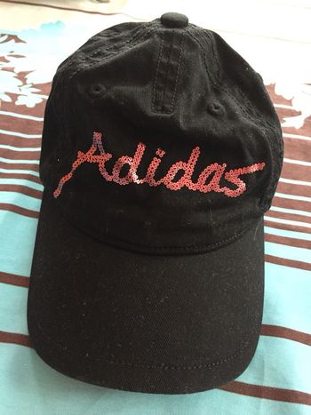 Casquette noir rose Adidas Taille unique jeunes