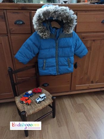 Manteau tartine et chocolat 18 mois