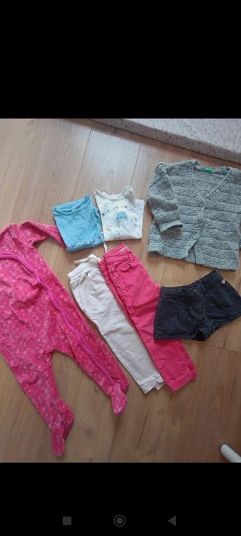 Lot fille 2 ans 