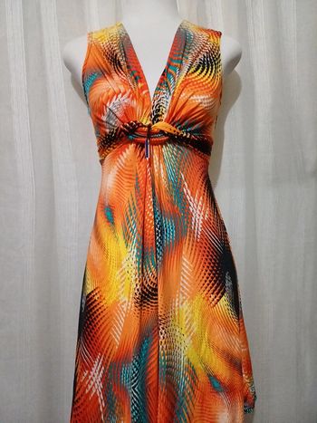 Robe multicolores