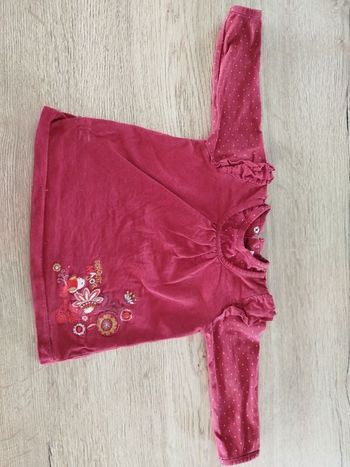 Tee shirt ml bordeau