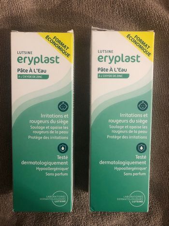 Lot crèmes Eryplast 2x200g