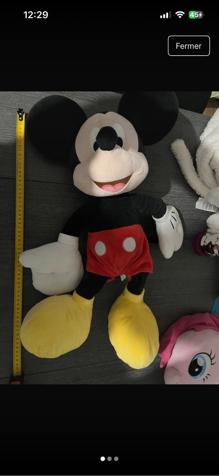Grande peluche Mickey - photo numéro 3