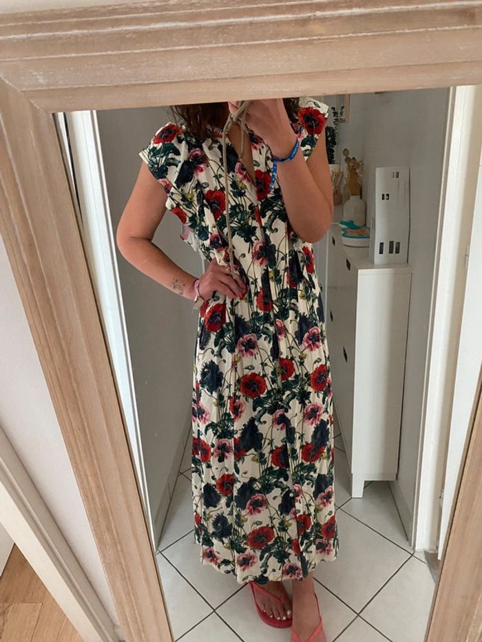 Robe à fleurs h&m