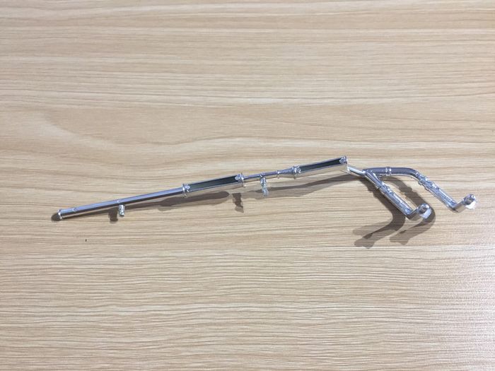 Ligne échappement pièce détachée miniature Mercedes Benz 500 K 1936 Burago 1/20 1/20e 1/20eme #A46