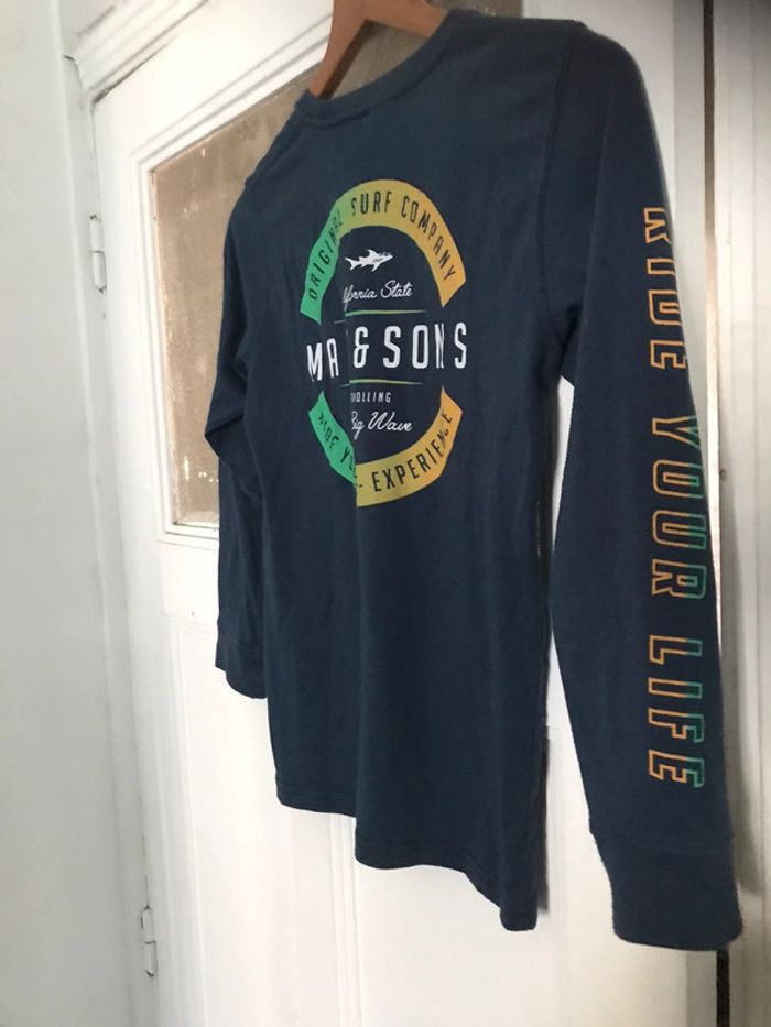 T-shirt manches longues marque Maui and sons taille 10 ans - photo numéro 10