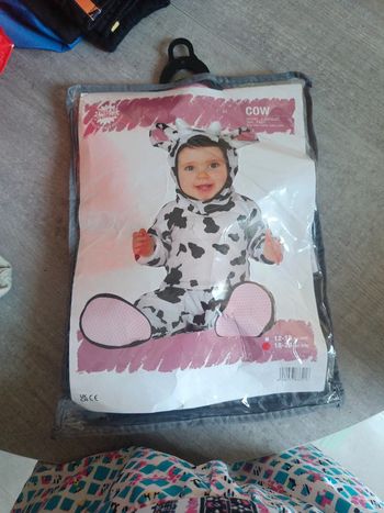 Deguisement vache taille 18 24 mois