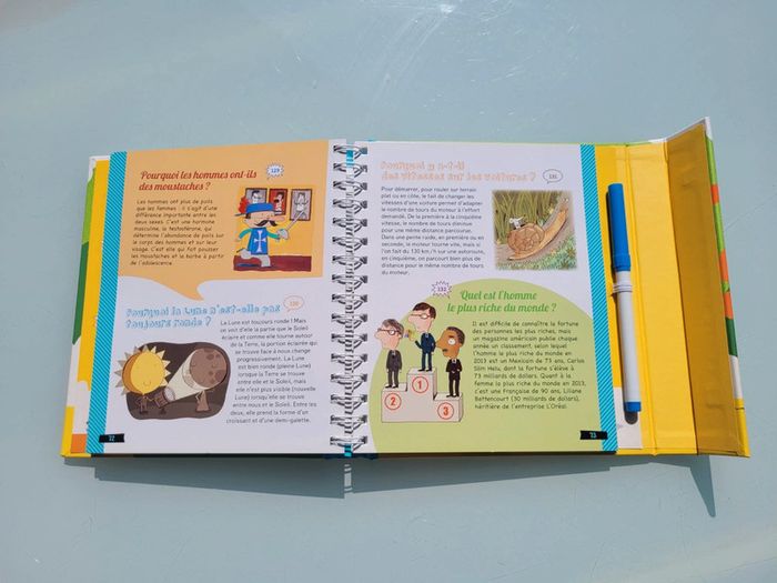 Livre avec feutre effaçable Dis Pourquoi la mer est salée ? (48) - photo numéro 11