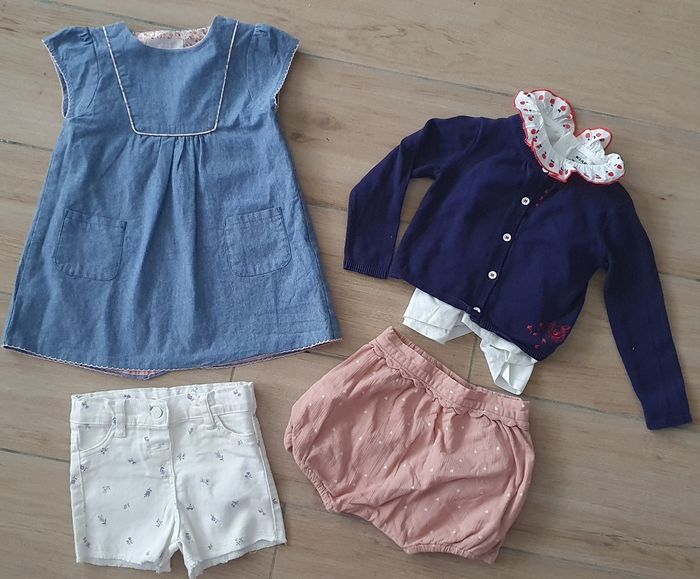 Lot fille 86cm, 18-24 mois
