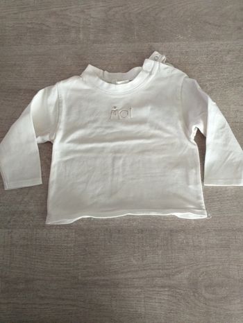 T-shirt manches longues Clayeux garçon 9 mois