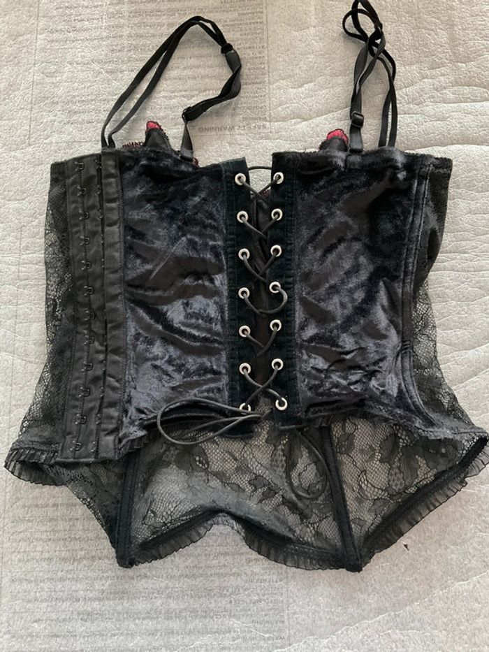 Bustier Darjeeling noir - photo numéro 6