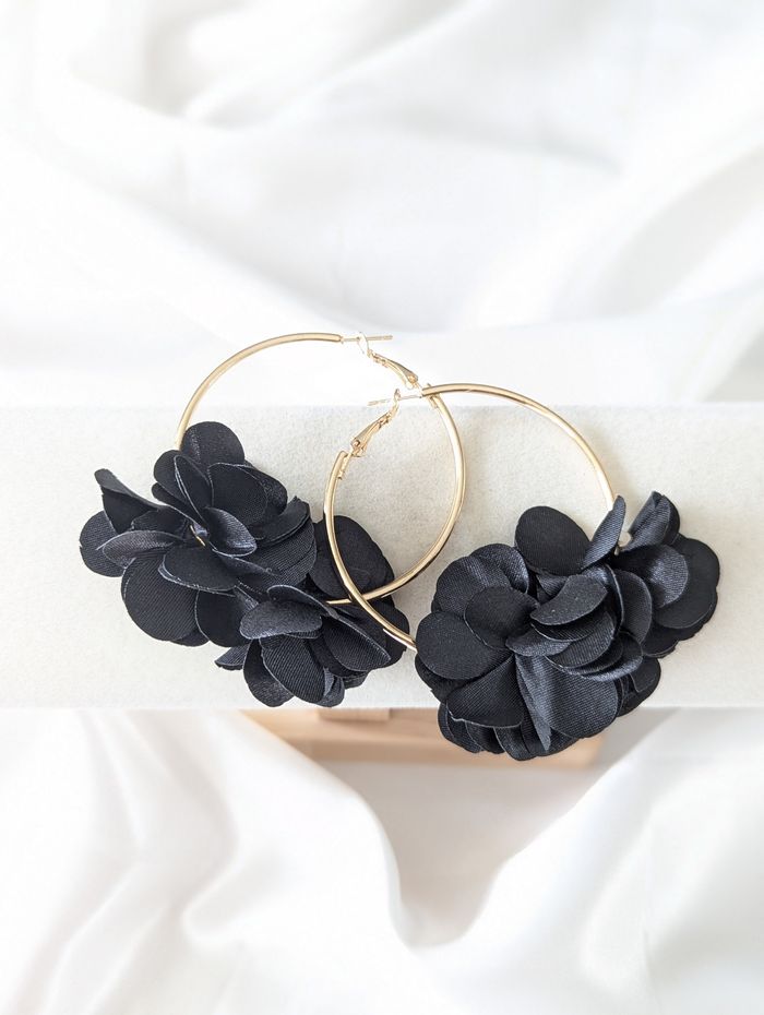 Boucles d'oreilles fleurs