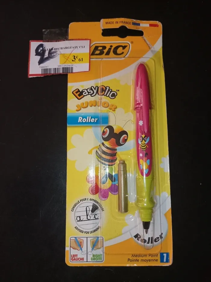 Stylo plume "gaucher - droitier"