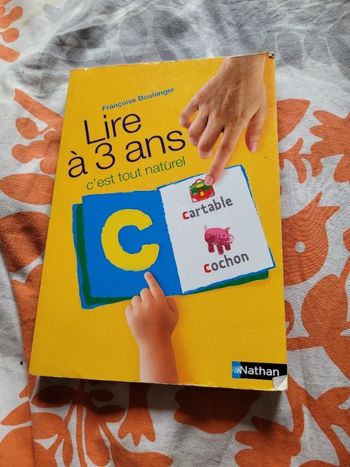 Lire à 3 ans c est tout naturel