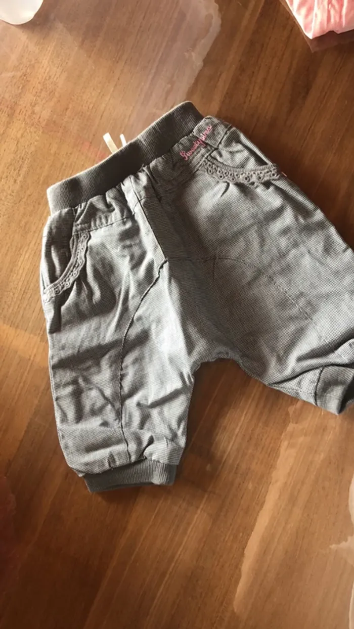 Pantalon gris orchestra 3 mois fille - photo numéro 4