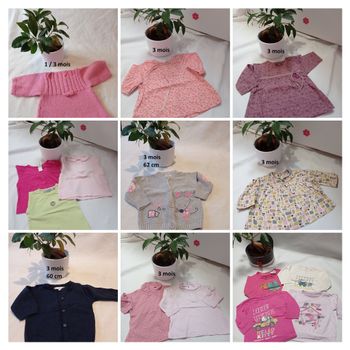 lot 37 articles 3 mois fille