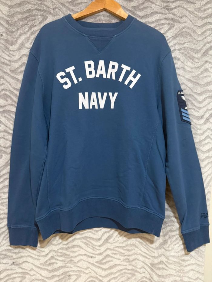 MC2 Saint Barth - Sweat à capuche, Bleu, taille L - photo numéro 2