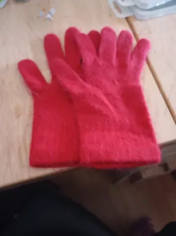 Gant en laine mohair