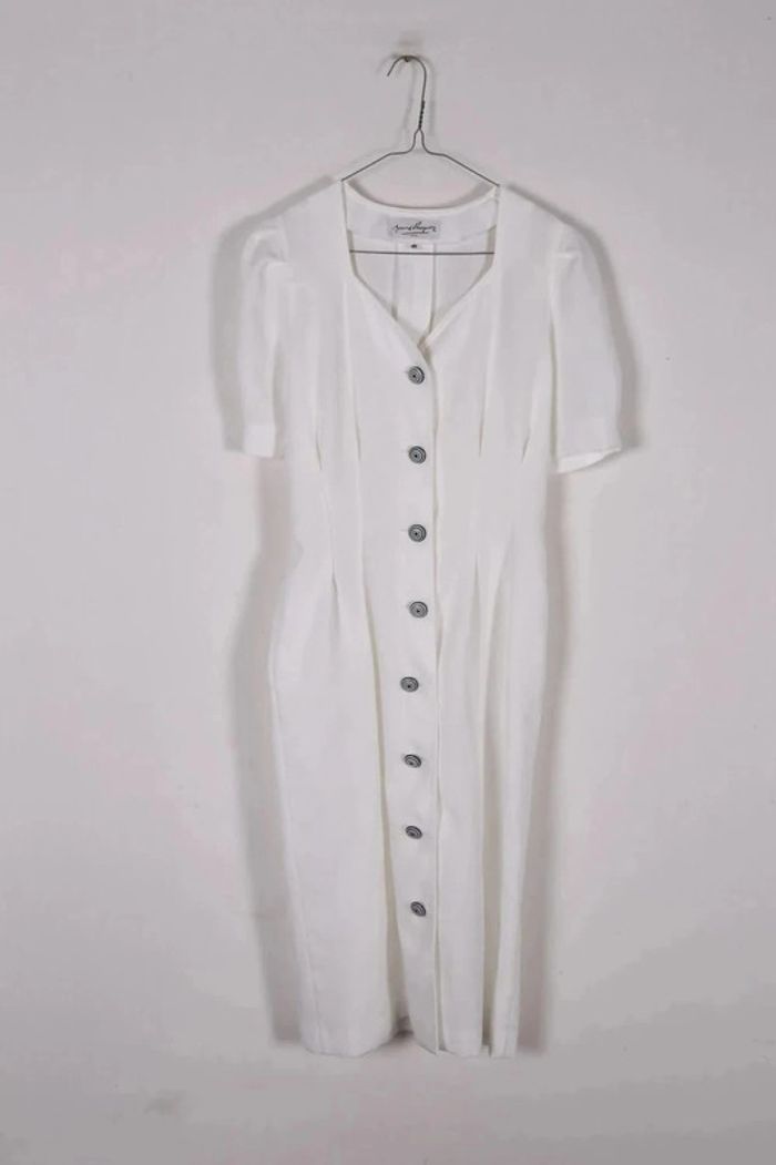 Petite robe vintage 80's en coton mélangé (#240678) - photo numéro 11