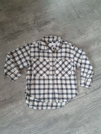 🌸 Chemise épaisse 🌸 surchemise imprimée à carreaux 🌸 taille 7 ans Zara 🌸