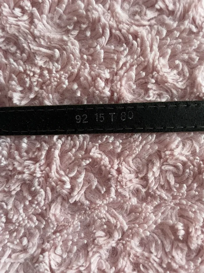 Ceinture fine chocolat - photo numéro 4