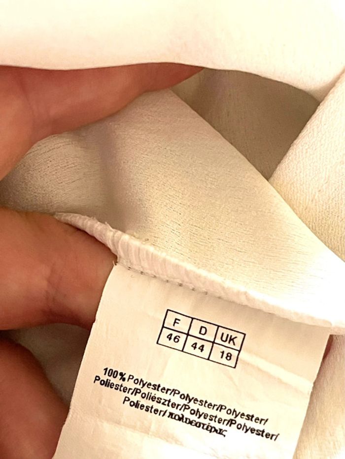 Jupe Zara gris métallisé XS - photo numéro 8