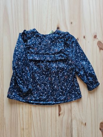 Blouse fleurie TAO 18 mois