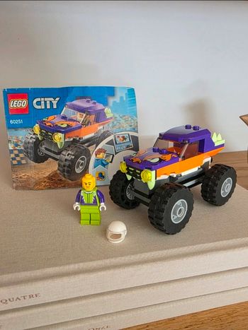 Monster Truck
lego
Model 60251
A partir de 5 ans - 55 pièces
Complet
Excellent état
Il n'est plus fabriqué par Lego