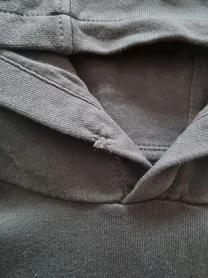 Sweat à capuche gris - Kiabi - Taille 6 ans - photo numéro 4