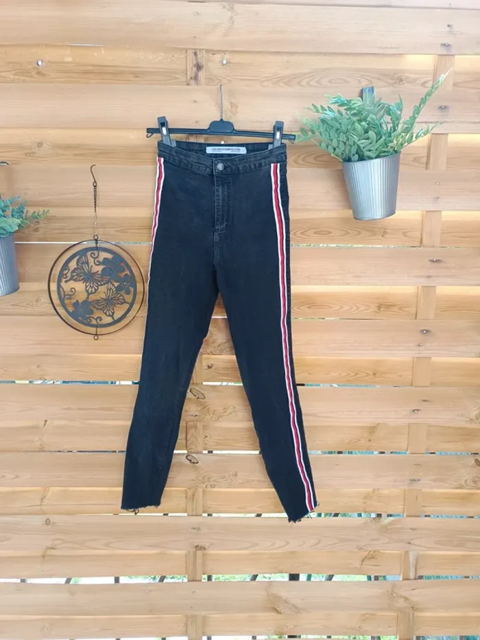Slim taille haute Zara 36