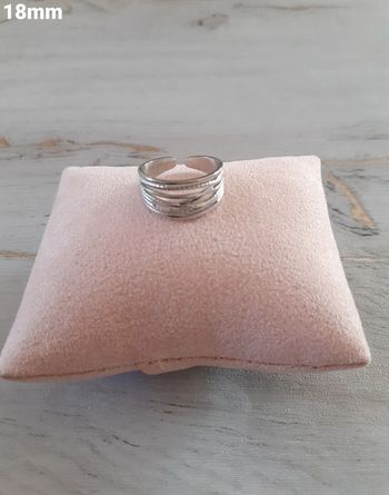 Bague argentée