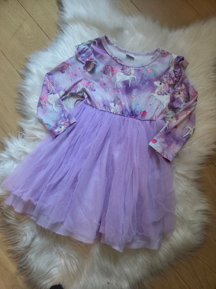 Robe licornes 4ans