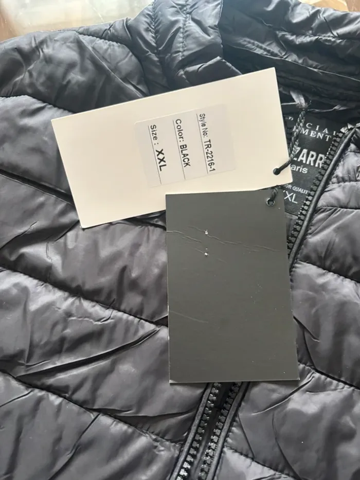 Doudoune veste sans manches légère Kenzarro Paris noir neuf - photo numéro 7