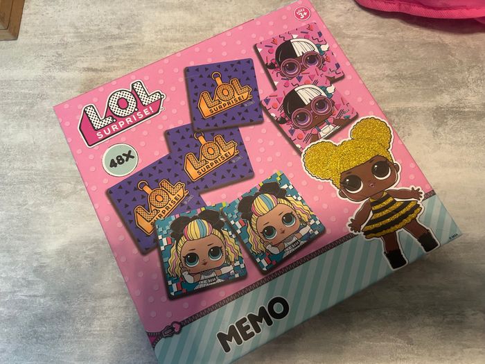 jeu memo LOL surprise complet