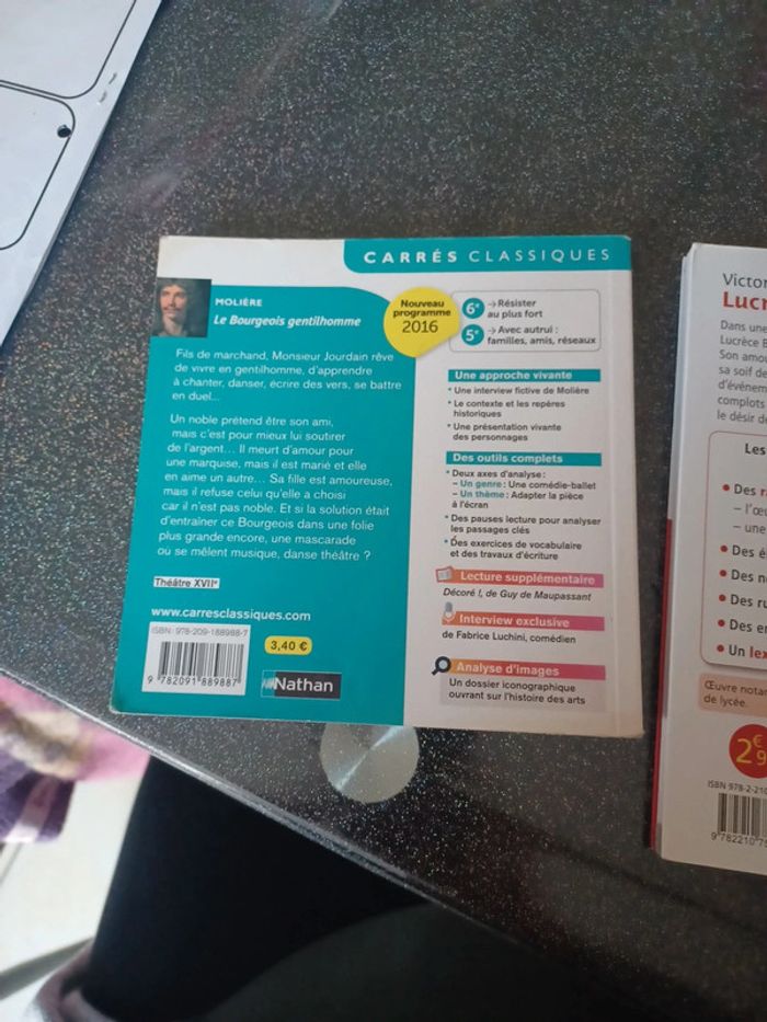 Livre classique pour étude de texte - photo numéro 5