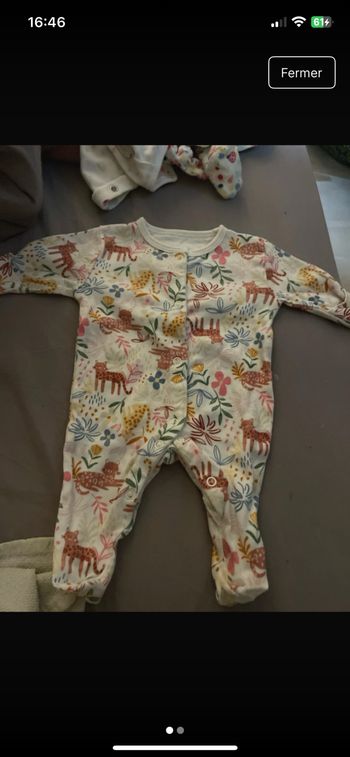 Pijama bb naissance