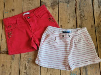 Lot de 2 shorts