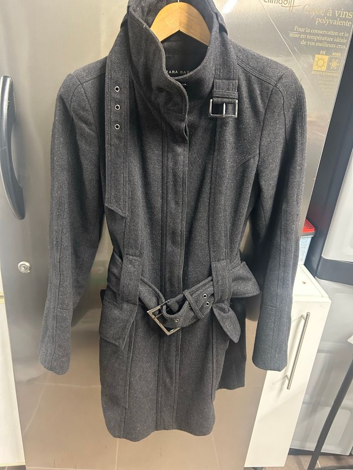 Manteau Zara femme gris
