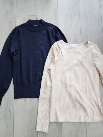 Lot 2 pulls Camaïeu taille S