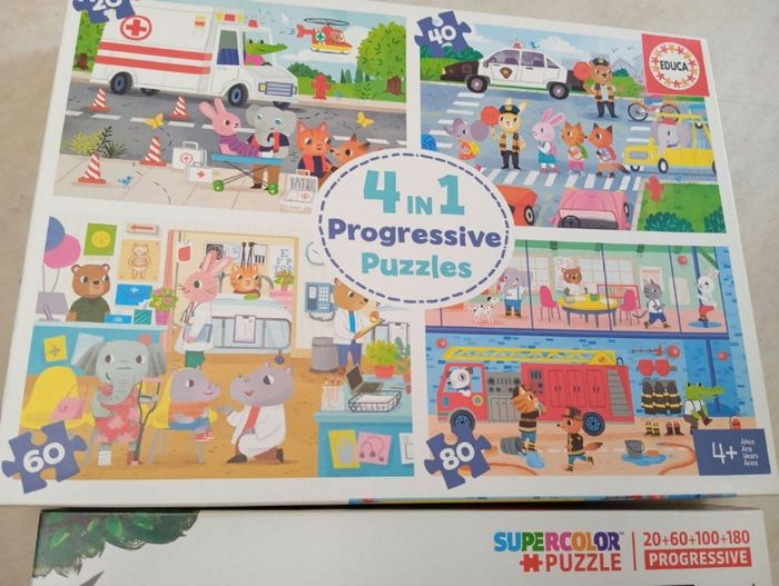 Lot de puzzles enfants - photo numéro 2