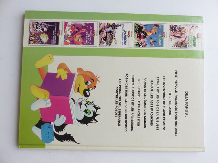 BD : Arthur le fantôme justicier - Arthur et les rois de la flibuste (Cézard, Pif) impr. 4e - photo numéro 3
