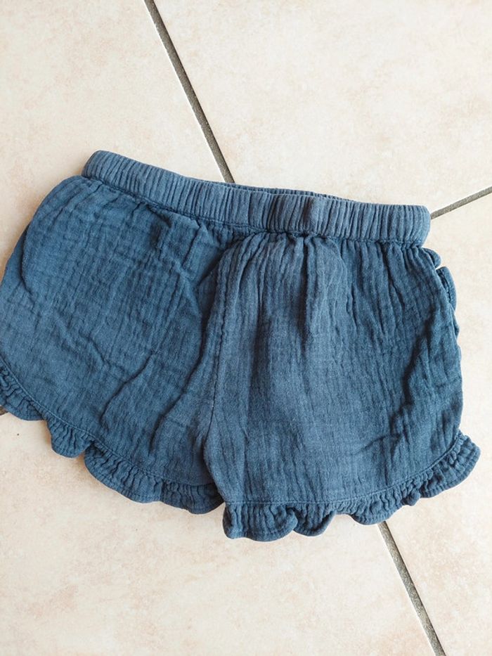 Short gaze de coton 9 mois - photo numéro 2