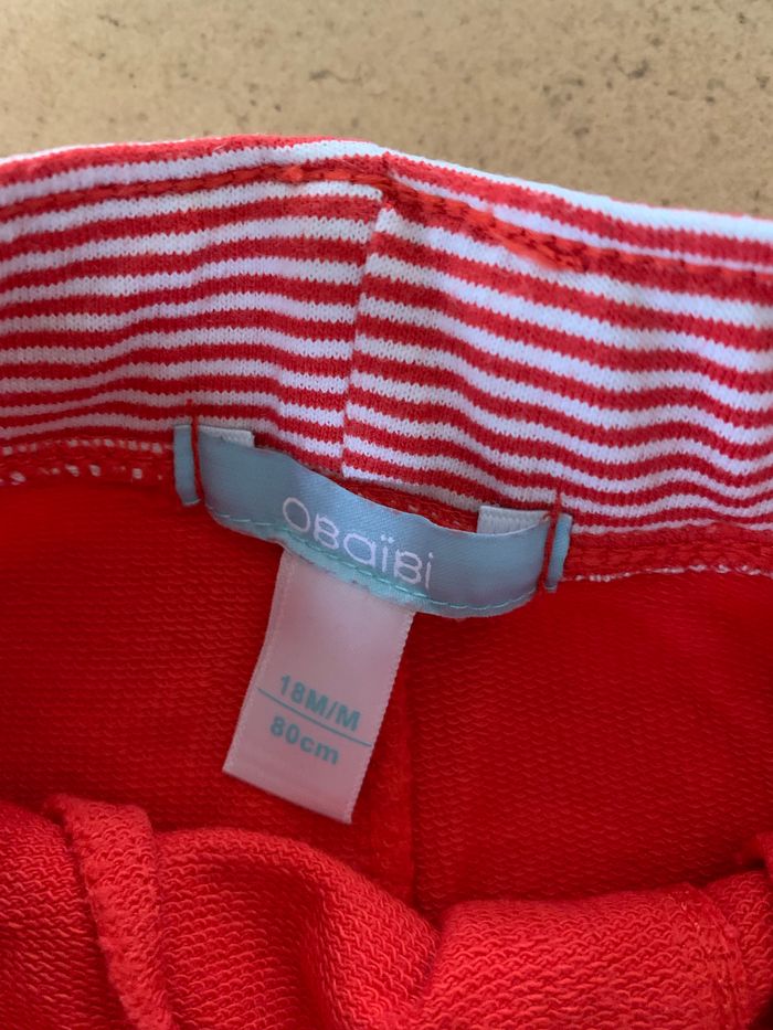 Short bébé 18 mois Obaibi - photo numéro 3