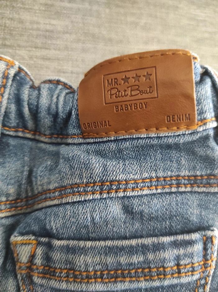 Short en jean et t-shirt Tao 6 mois - photo numéro 10