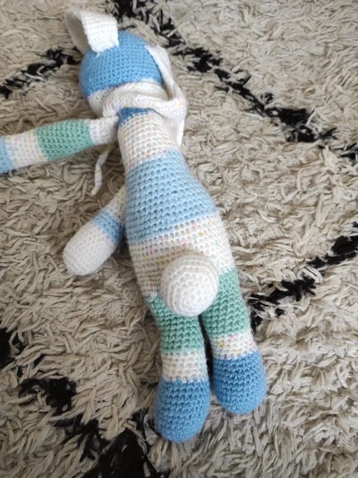 Peluche en laine cousue main - photo numéro 4