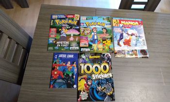 Magazine pokémon et DC