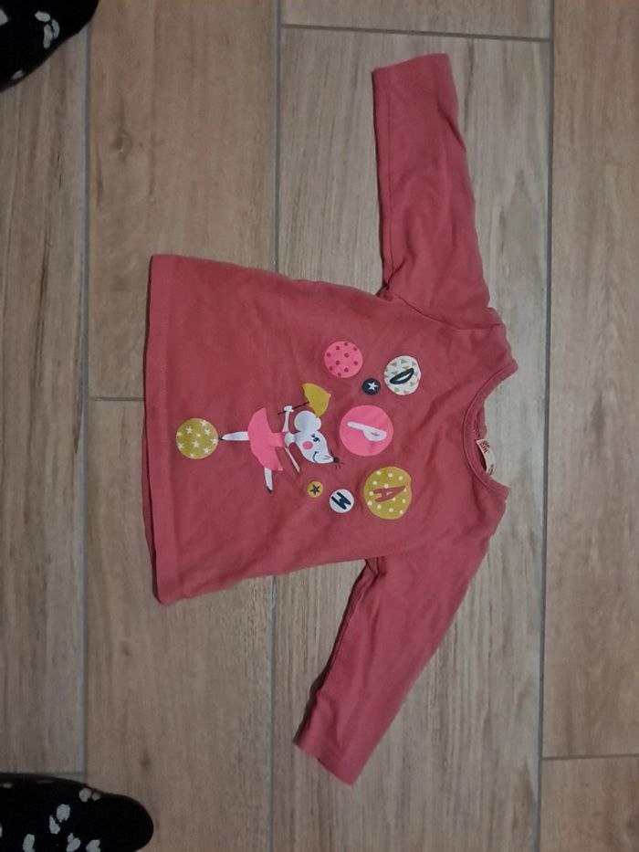 Haut manches longues dpam 12 mois - photo numéro 3