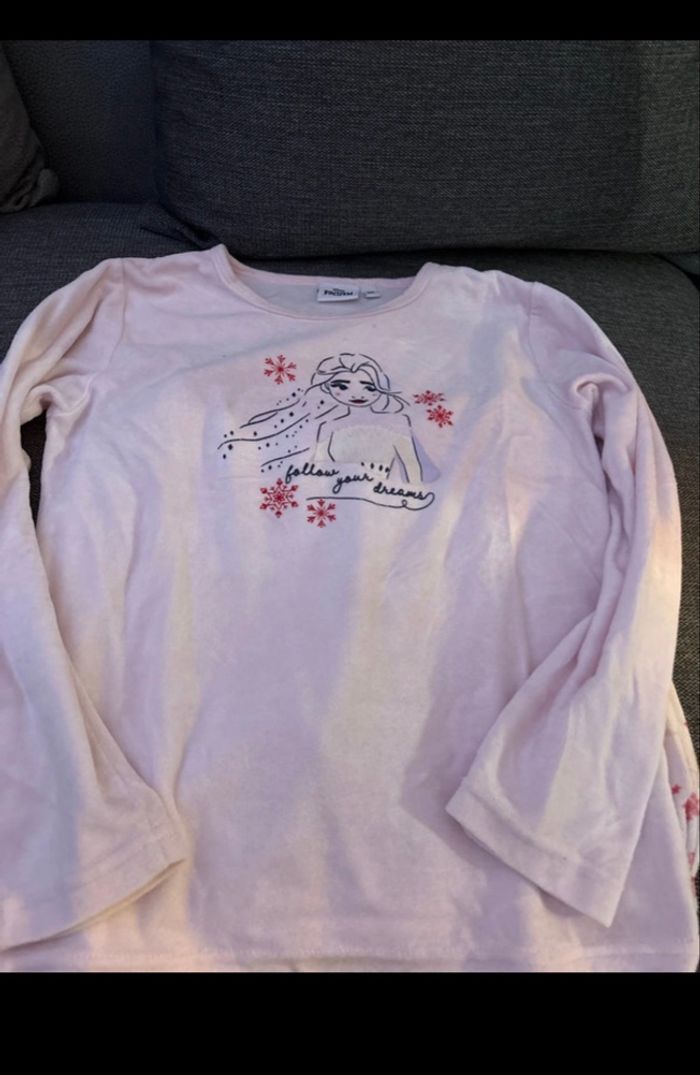 Pyjama reine des neiges