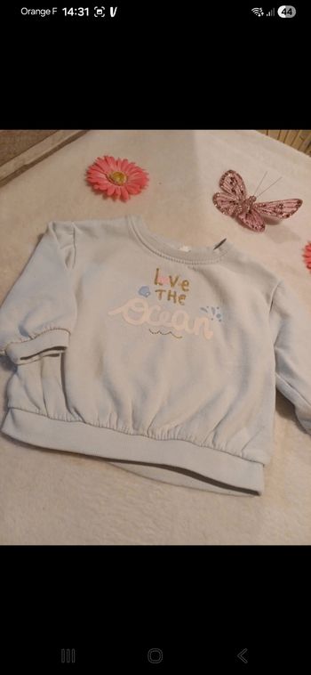 Sweat bébé taille 18 mois