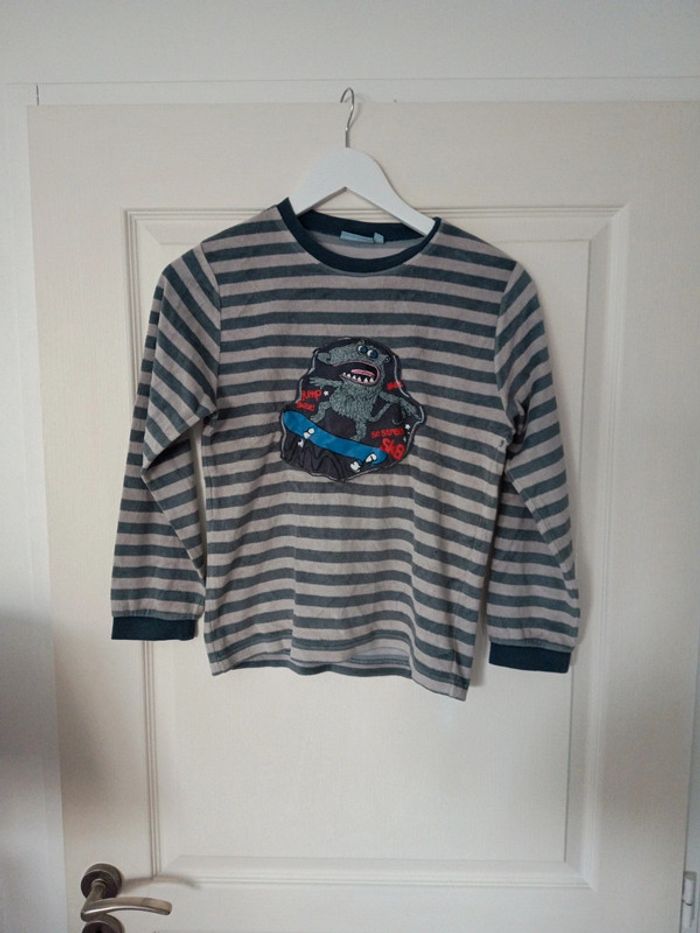 haut de pyjama en éponge nky taille 10 ans